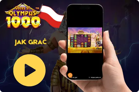 Jak grać w Gates of Olympus 1000 - poradnik na smartfonie